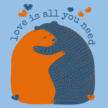 Bear Hug Loves - Womens Maple Tee Design