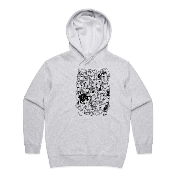 Jumbled minds - Womens Premium Hood Thumbnail