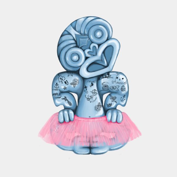 Tattooed Tiki in a Tutu Thumbnail